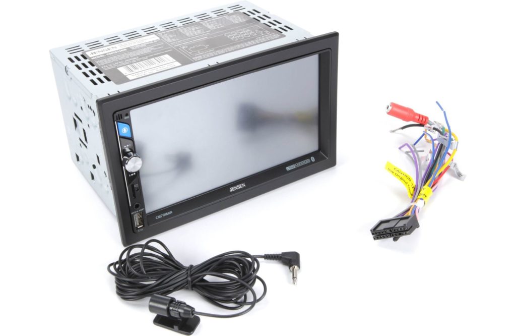7" Multimedia Receiver with USB Screen Mirroring CM701MIR Jensen Mobile