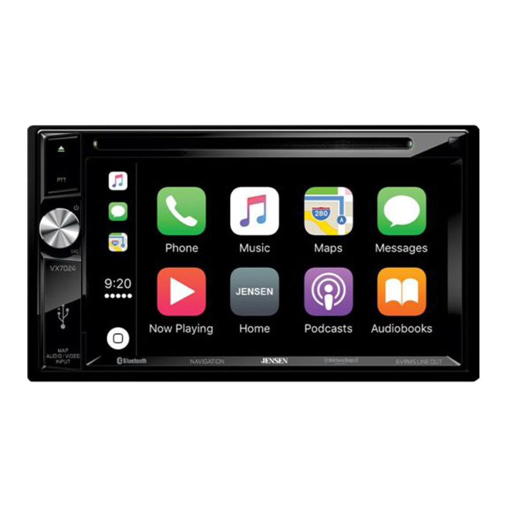6.2 CD/DVD Receiver with Apple CarPlay and Navigation - VX7024