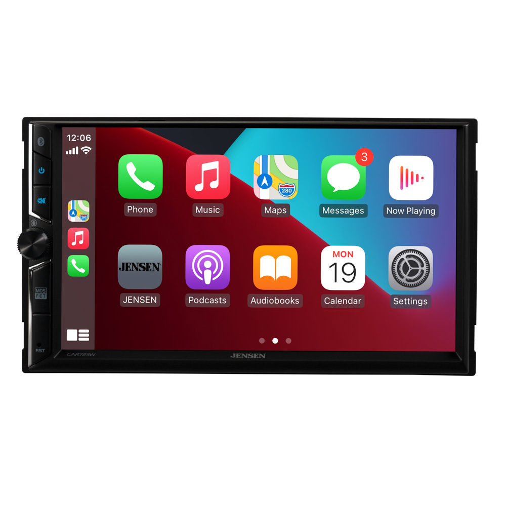 7 inch Modern Touch Screen Double DIN Car Stereo Radio