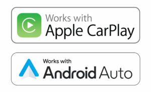 apple carplay android auto logos