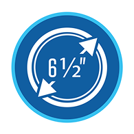 6.5-inch icon