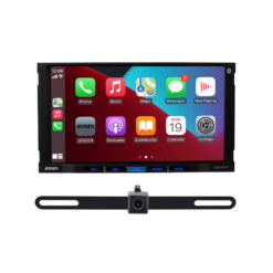 CAR710-4 with camera front Car Stereo AV Receiver and Backup Camera
