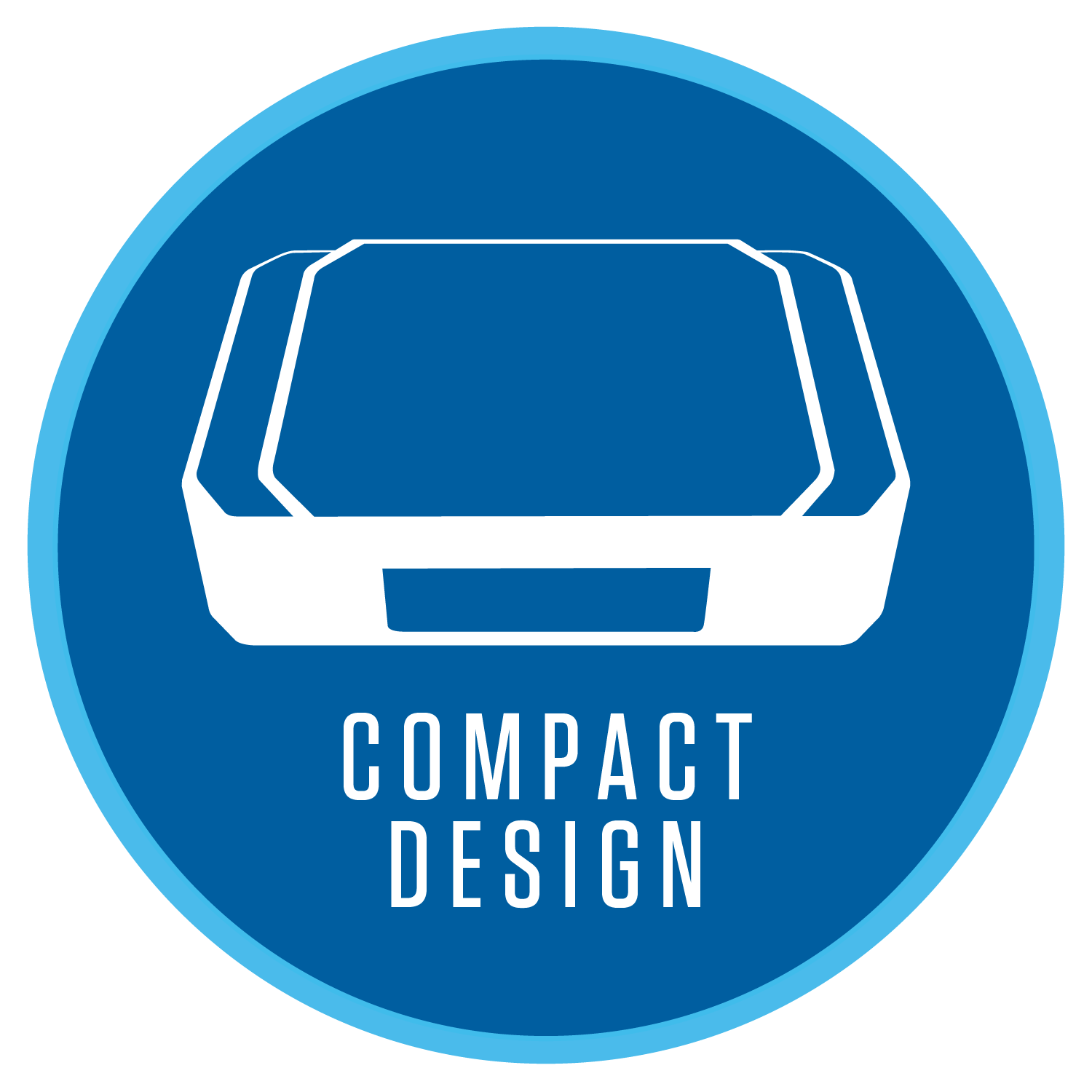 Compact design icon