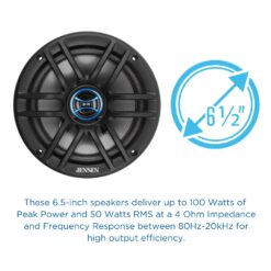 js62 jensen car speakers size