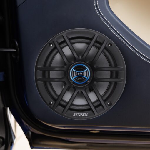 js62 jensen car speakers front mounted in car