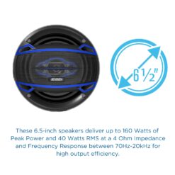 car speakers JS6504 features list