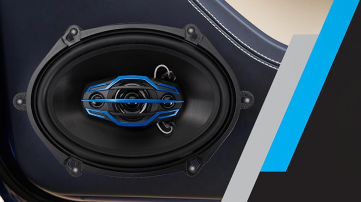 js6804 speaker mounted in car door