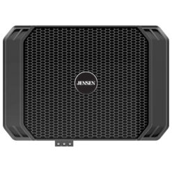 jw6a rendering of top view of car underseat amplied subwoofer