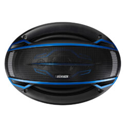 JS6904 car stereo speaker front view with grille