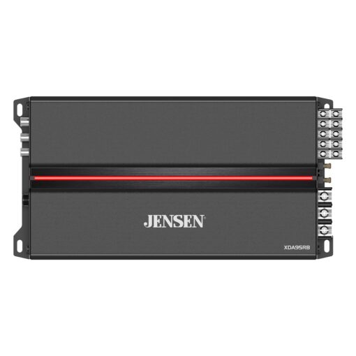 Jensen xda95rb 1500 watt amplifier top view