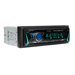 mpr210rgb car radio angled view