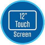 12 inch screen size icon