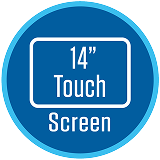 14 inch touchscreen icon