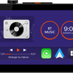 CAR10TC car radio showing front user interface
