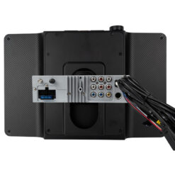 CAR12TC car stereo rear view