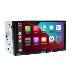 car710-4 car stereo receiver angled view