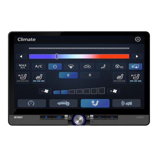 Jensen CAR1215 11.6″ Touchscreen Receiver | Wireless CarPlay, Android Auto, Maestro - Image 2