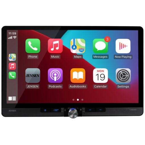 Jensen CAR1415 14" Touchscreen Receiver | Wireless CarPlay, Android Auto, Maestro - Image 6