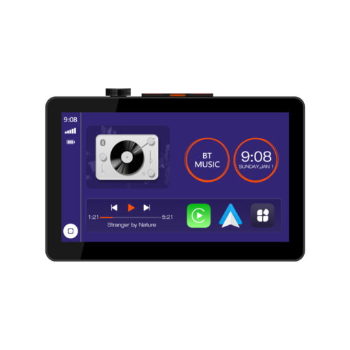 J5UP10 car stereo front view