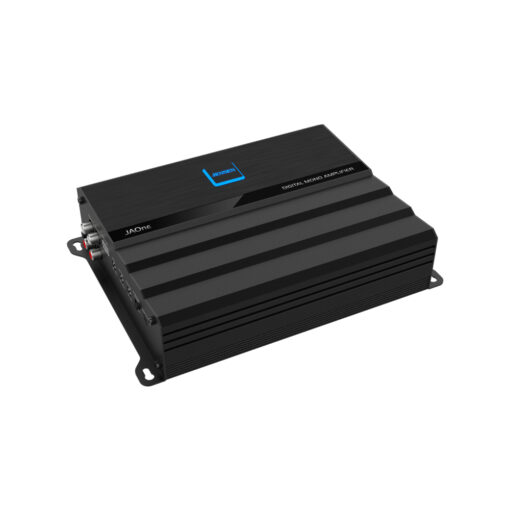 JAOne mono amp angled view