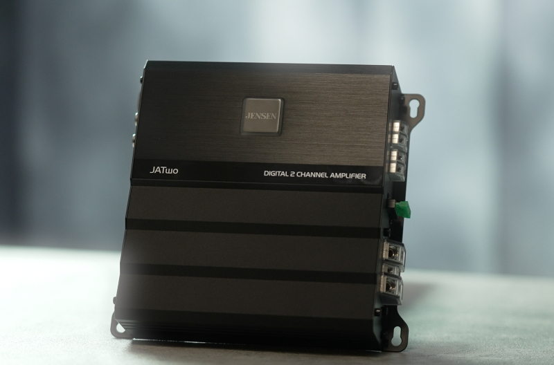 JATWO amp standing on edge