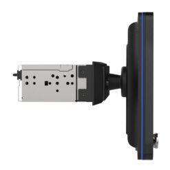 car1215 rendering of side view of car stereo