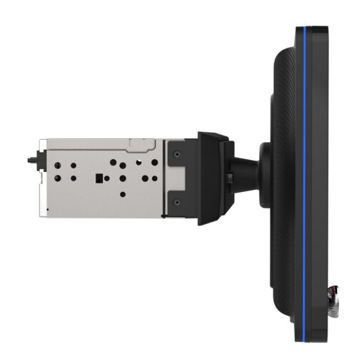 car1215 rendering of side view of car stereo