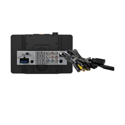 J5UP10 car stereo rear view