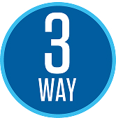 3 Way Icon