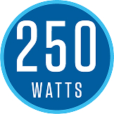 250 watts icon