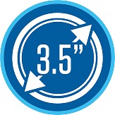 3.5 inch size icon