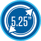 5.2 inch size icon