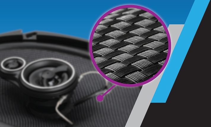 js68k aramid car speaker graphic