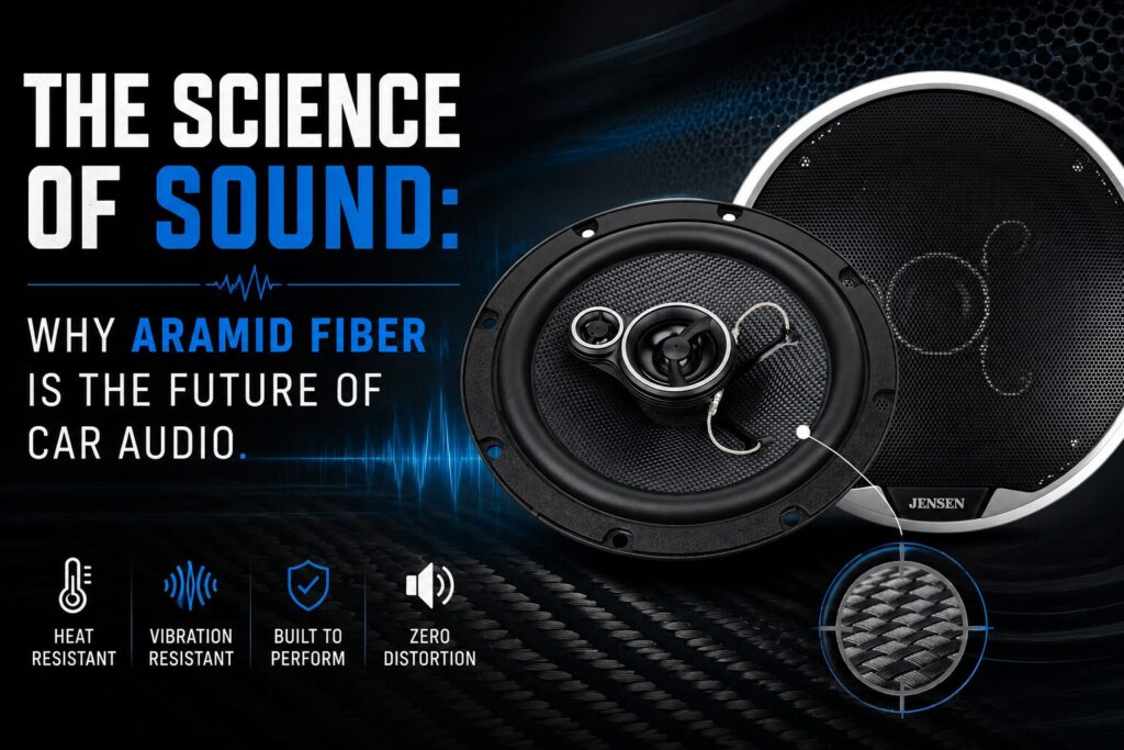 Jensen APEX Aramid Fiber Speakers